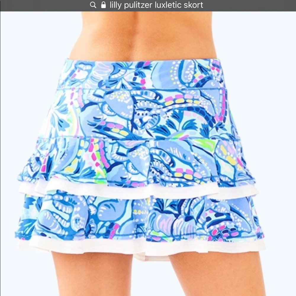 Lilly Pulitzer luxletic tennis skirt -size XL